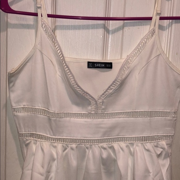 White Mini Dress - Picture 3 of 8